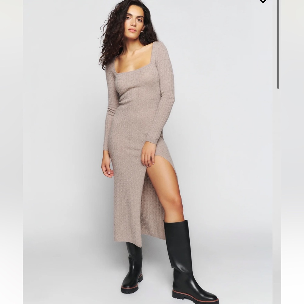 Reformation Pompeo sweater dress